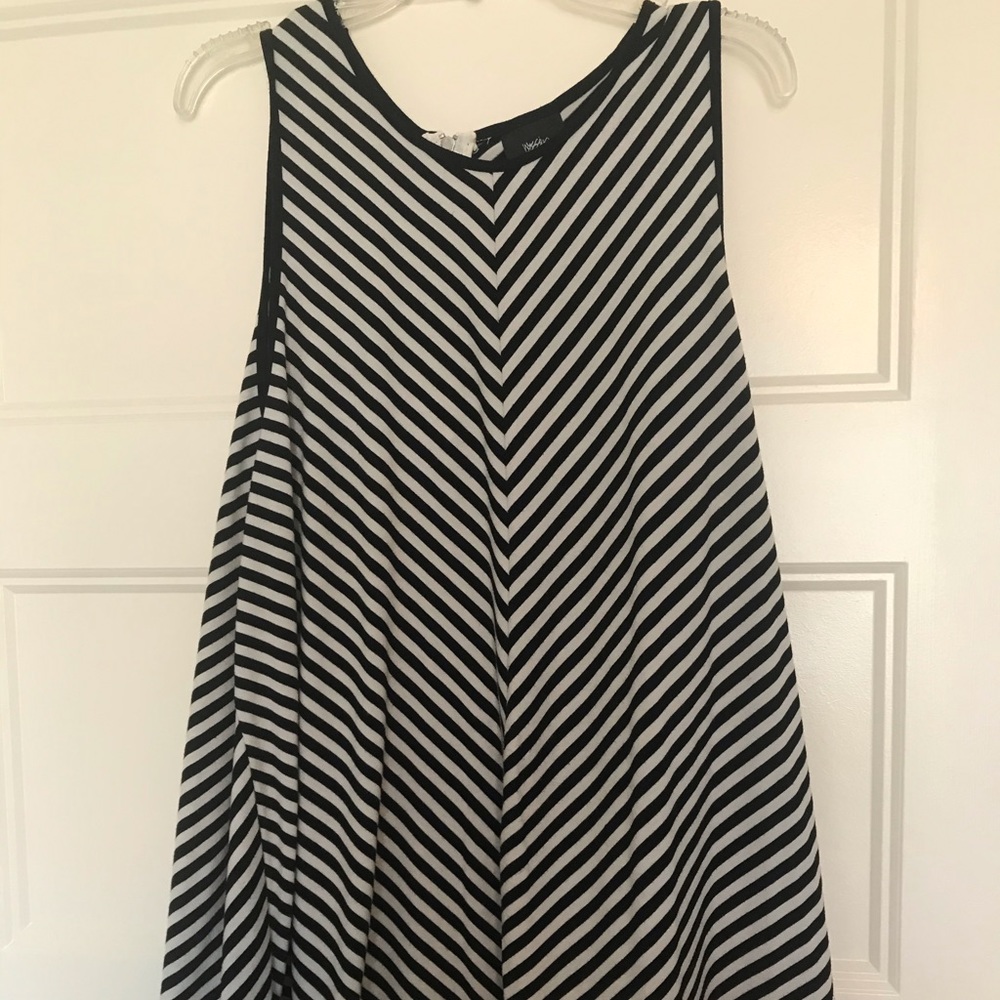 Striped Sleeveless Top